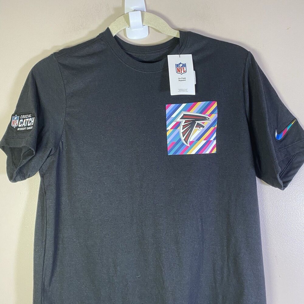 Nike Atlanta Falcons NFL Crucial Catch Shirt Tee Men's Large